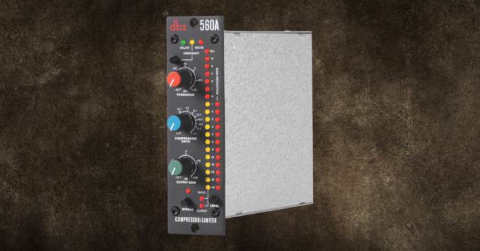 dbx 560A Review: Affordable Versatility in a 500-Series Compressor