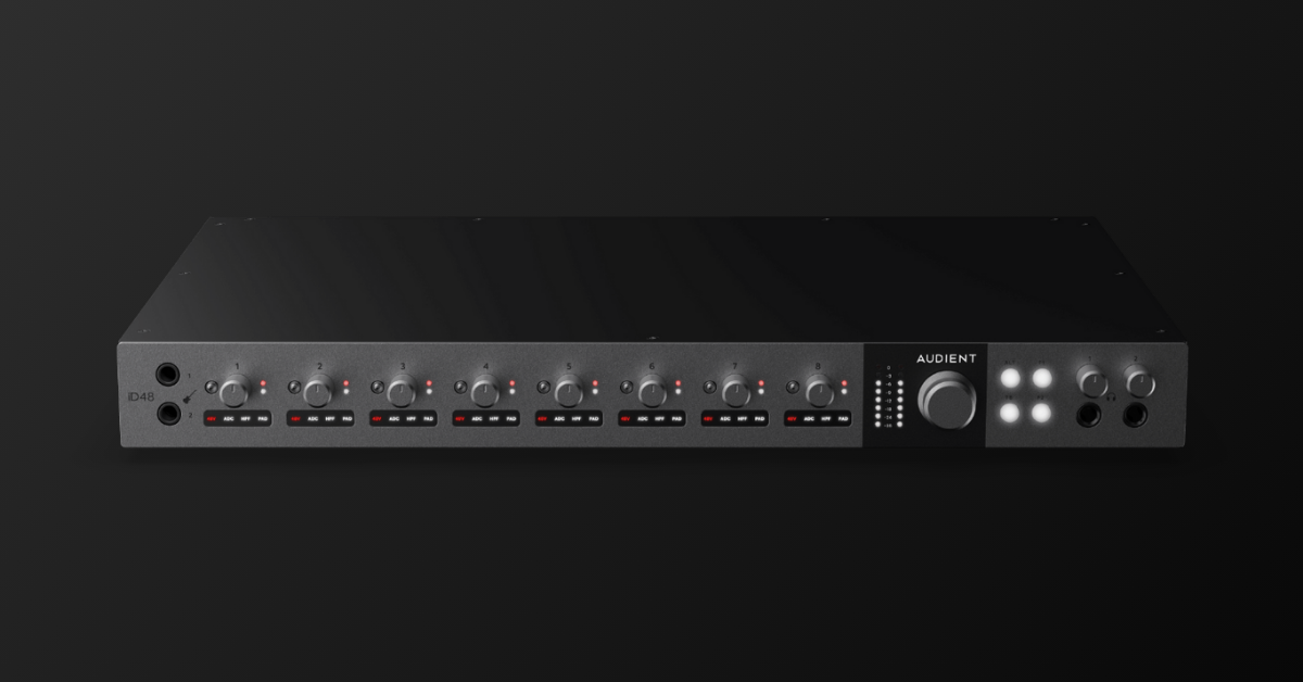 DTM・DAW AUDIENT iD48 Audient iD48 8-Channel USB-C Audio Interface | NAMM 2025